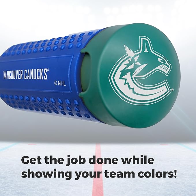 MEGAPRO짰 NHL짰 Team Edition Multi-bit Screwdriver | Officially Licensed NHL짰 Gear | Durable, Ergonomic, Pro-Grade Screwdriver (Vancouver Canucks짰)