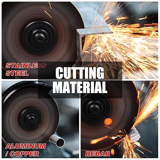 EZARC Cut Off Wheel 50 Pack, 3" x .045" x 7/8" Cutting Wheel, Metal & Stainless Steel Cutting Disc for Angle Grinder