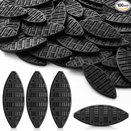 Cost-Effective Biscuit Joiner Kit - 100Pcs Durable Plastic Joining Biscuits & Self-Clamping Plates for Woodworking Projects, Furniture, Door Frames