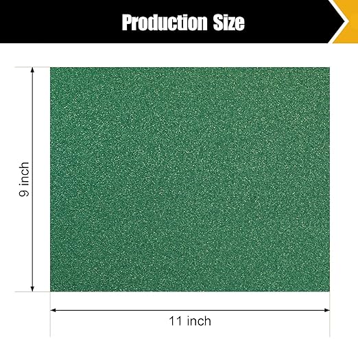 60 Grit Aluminum Oxide Sandpaper, 9x11 Inch Sheets, 12 Pack, Compatible with Sanding Block, for Wood, Metal, Fiberglass