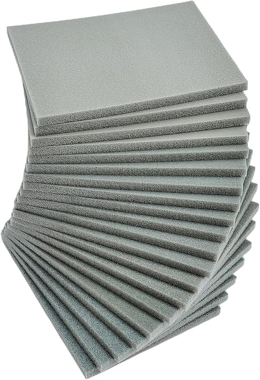 20 PCS 3 x 4 Inch 1000 Grit Sanding Sponge, Ultra Fine Sanding Sponges Pads, Soft Foam Hand Sander Block Wet Dry Sandpaper for Model Drywall Metal Wood Furniture Polishing (1000 Grit)