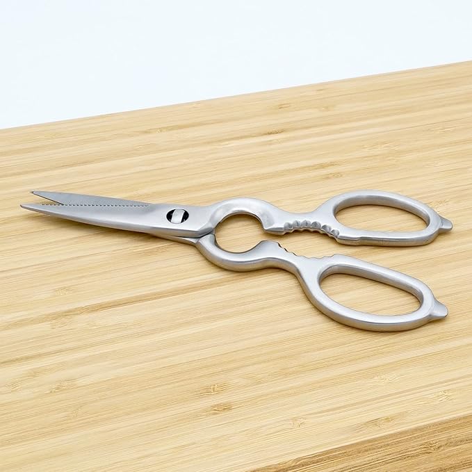 Kitchen Shears - MATTSTONE HILL Kitchen Scissors, Heavy Duty Kitchen Shears, Poultry Shears, All Purpose Stainless Steel Utility Scissors