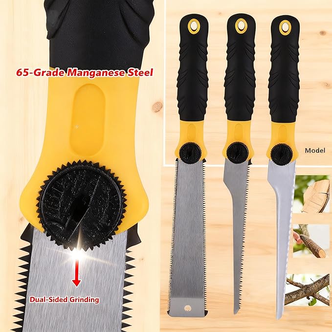 Miter Box and Saw Set, 0째, 22,5째, 45째, 90째Miter Box with Saw Included Japanese Hand Sa-w, Cut Beech Handle Wood Sa-w, Mini Hand Sa-w Model Tools Small Hobby (9,6/7,8 x 7,09/9,6IN)