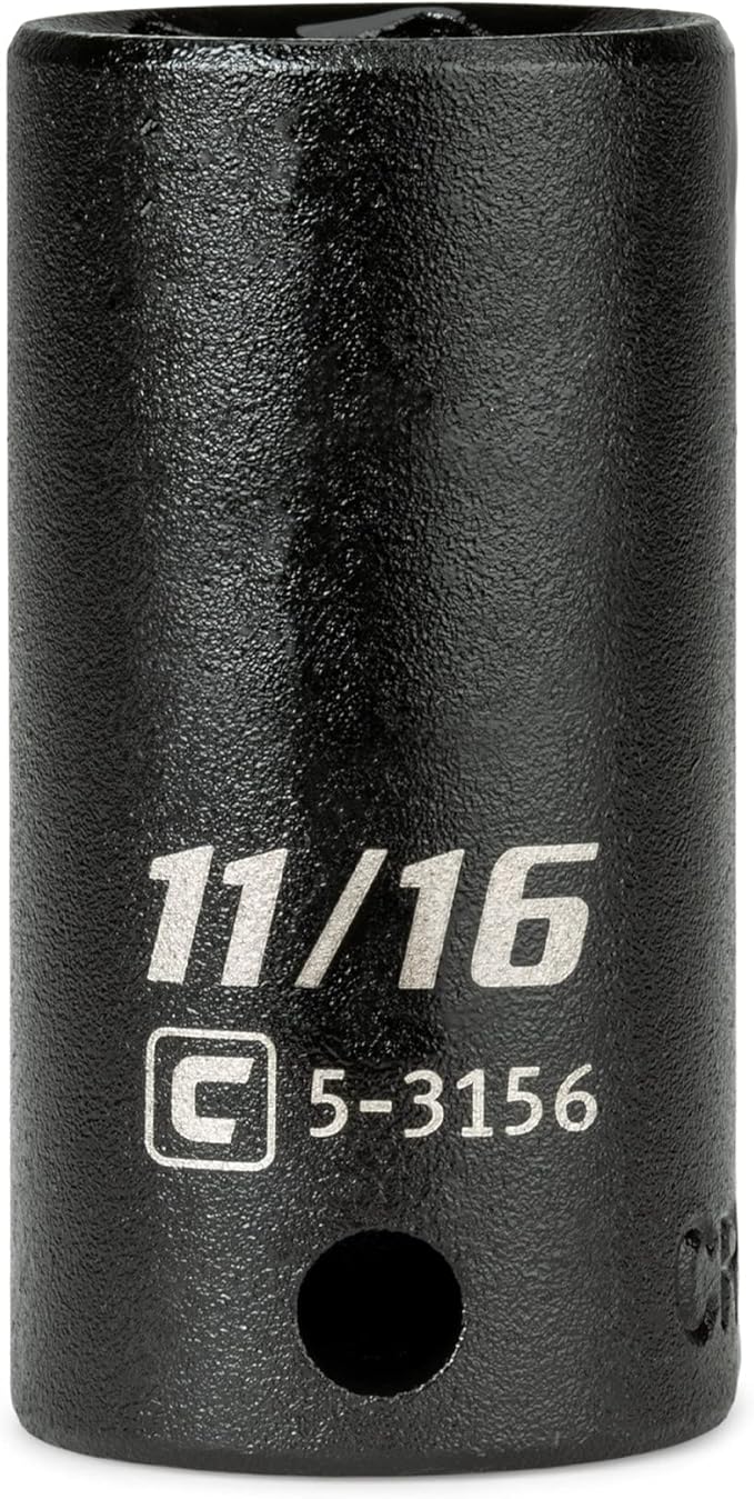 Capri Tools 3/8 in. Drive 11/16 in. Semi-Deep Impact Socket