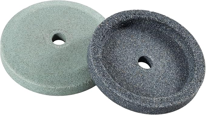 4022060160 Sharpening Stones Grinder Sharpening and Honing Stone Set Fits for Bizerba Slicer All Models, Replaces for 60223401000, 60223401100