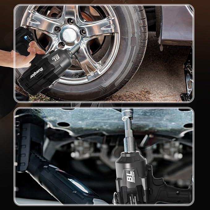 Cordless Impact Wrench 3/4" for DeWalt 20V MAX Battery, Impact Wrench 1700FT-LBS(2300N.m) High Torque Brushless Electric Impact, with 3 Speed Modes Power Impact Driver