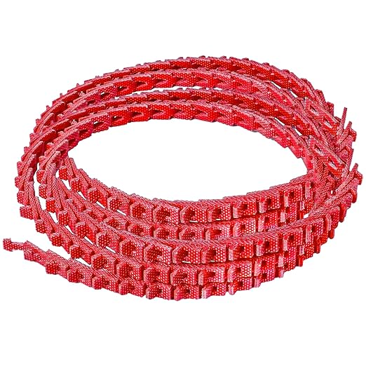 8FT Power Twist V-Belt 1/2-Inch x 8 Feet A Type, Adjustable Link V - Belt Type A Perfect for Lathes, Drill Press, Table Saws and Other Woodworking Tools (2PCS 4FT)