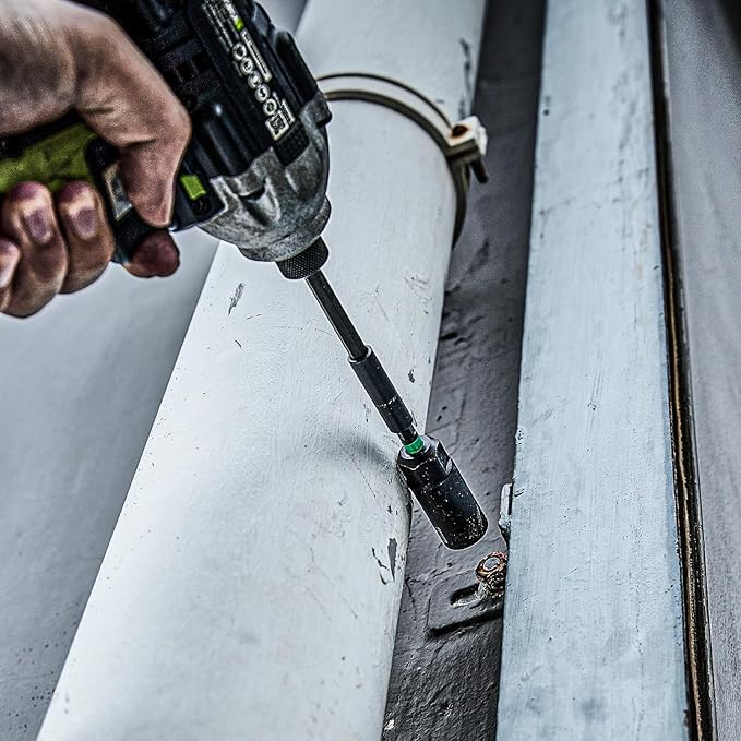 toolant Magnetic Nut Driver Set, 10pcs Metric Impact Driver Bit Set, 5~13mm Nut Driver, 1/4'' Quick Change