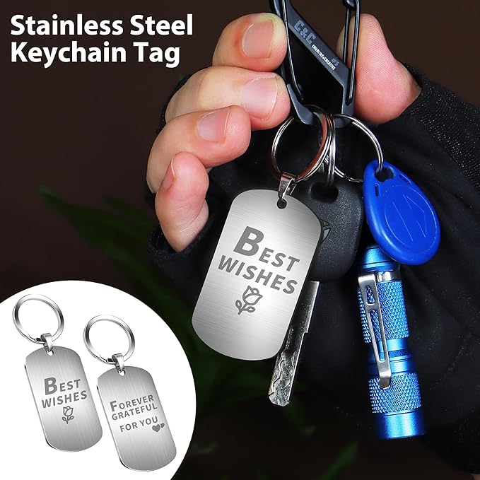 Multitools Gift Set ?쏷HANK YOU?? 14-in-1 Multi-tool Pliers & Pocket Knife Set with Keychain Tag, 3-Piece EDC Kit for Camping, Hiking - Premium Gift Box for Birthday, Christmas, Thanksgiving Day