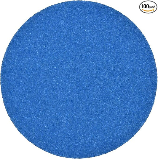 3M Stikit Blue Abrasive Disc Roll, 36266, No Hole, 5 in, 120+ Grade, Pack of 100, Automotive Sanding Discs for Coating Removal, Body Repair, Auto Sanding, Primer Sanding