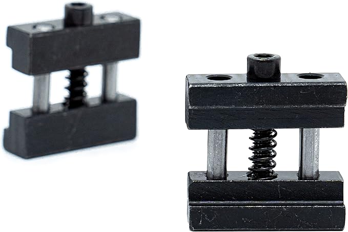 2PCS Set Steel Milling Machine Vise Quick Clamp Work Stop