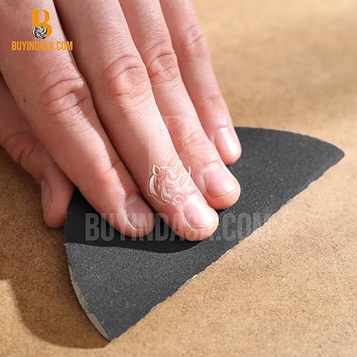 Indasa 50 PCS 9x11??Wet & Dry Sandpaper Sheets, 500 GRIT, Rhynowet Clog-Resistant Abrasive for Wood, Metal, Auto, Paint & Clear Coat Finishing, Sand Paper Silicon Carbide, Plusline