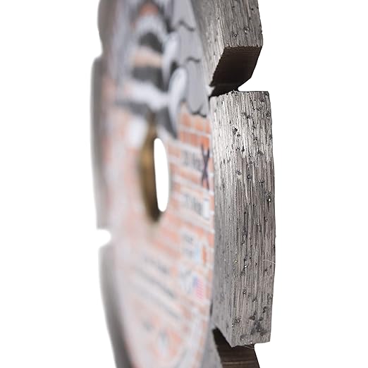 Delta Diamond Ripper Premium 4 Inch Tuck Point Diamond Blade, 1/4" Width, for Mortar Removal (4" X .250)