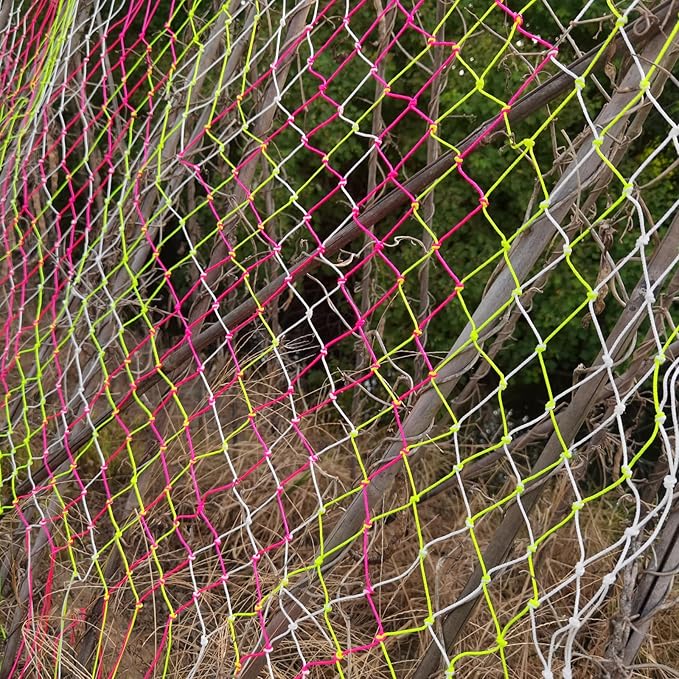 HONGDA #18 Nylon Twine, 270FT, Fl.Pink, Superior Strength, Trot Line, Net Making, Workshop, Crafts, Gardening