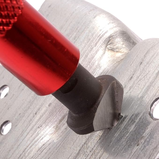 AFA Tooling - Deburring Tool & 2 Countersink Hand Reamers with 10 Blades - Works on Metal, Resin, PVC Pipes, Copper, Plastic and 3D Printed Edges - Plumbing & 3D Printing Burr Removal Reamer Tool