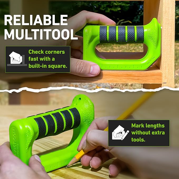 Hammer Fist Adaptive Multi Tool, Ergonomic & Lightweight Hammer with 3 Strike Angles, Built-in Hex Drive, Nail Puller, Bottle Opener & Ruler, Ideal for Tight Spaces, DIY Projects & Father?셲 Day Gifts