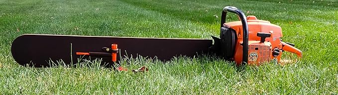 Leather Chainsaw BAR Cover Scabbard with Wrench Holder 32"