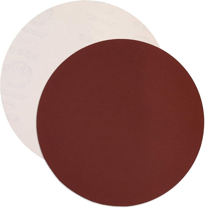 Dura-Gold Premium 10" Sanding Discs Variety Pack Box - 60, 80, 120, 180, 240 Grit (2 Discs Each, 10 Total) - Sandpaper Discs with PSA Self Adhesive - Drywall, Floor, Woodworking, Auto For Power Sander