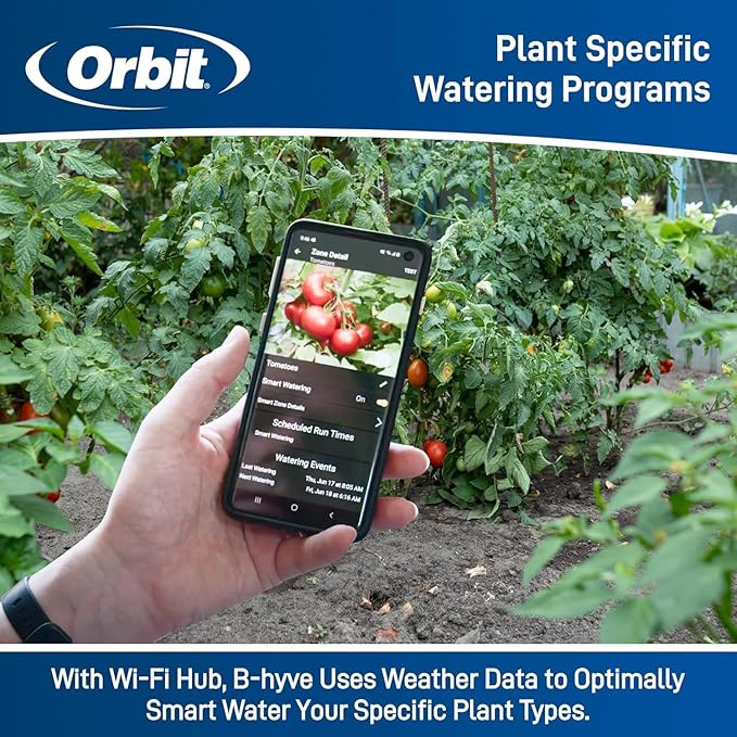 Orbit 24637 B-hyve XD 2-Port Smart Hose Watering Timer with Wi-Fi Hub