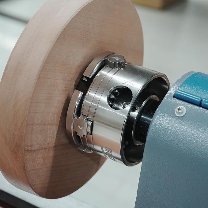 BMT-JS50N 50mm Dovetail Jaws for Woodturning Lathe Chucks, Extended and reverse dovetails handle both bowls and spindle workpieces, Compatible with Super NOVA 2, G3.