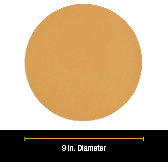 Dura-Gold Premium 9" Drywall Sanding Discs - 240 Grit (Box of 10) - Sandpaper Discs with PSA Self Adhesive Stickyback, High-Performance Fast Cutting Aluminum Oxide Abrasive - for Drywall Power Sander