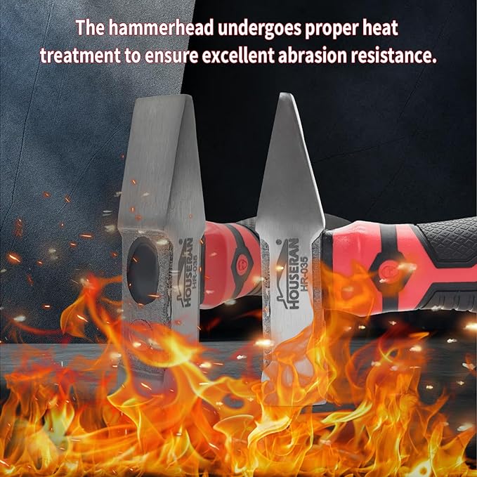 Engineer Hammer, Small Mallet for Construction, Masonry, Tinners Sheet Metal, Chipping Hammer Ideal for Home Repairs, Engineers Work, Construction Sites, Artwork Processing