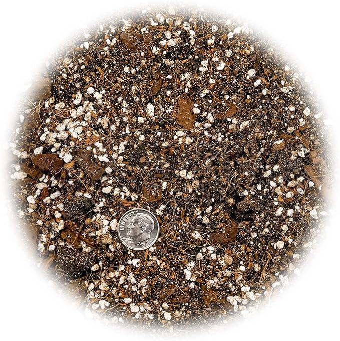 Gardenera's Premium Peace Lily Potting Mix : Hand-Crafted for Optimal Growth and Health - [3-Quart Bag]