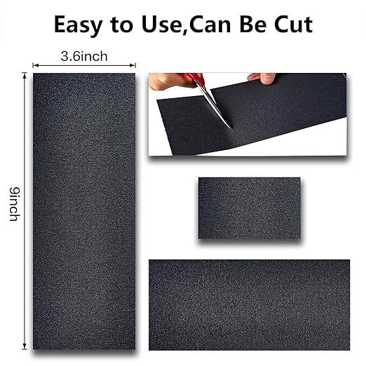 Sandpaper Sheets 100-Pack,80 to 5000 Grit,Wet Dry Sandpaper for Wood,Metal,Automotive & Paint Sanding Polishing,9x3.6 Inch Sand Paper Kit(Assorted Grits)