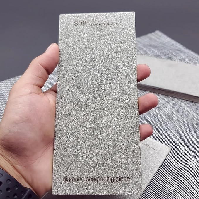 Diamond Sharpening Stone Set,Diamond Lapping Plate Coarse/Medium/Fine Grit Sharpener, Honing Whetstone for Kitchen, Sharpening Dull (150+400+600+800+1000+1500+2000)