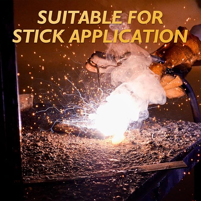 TOOLIOM E7018 Low Hydrogen Welding Rod 1/8" 5LB Carbon Steel Stick Electrodes