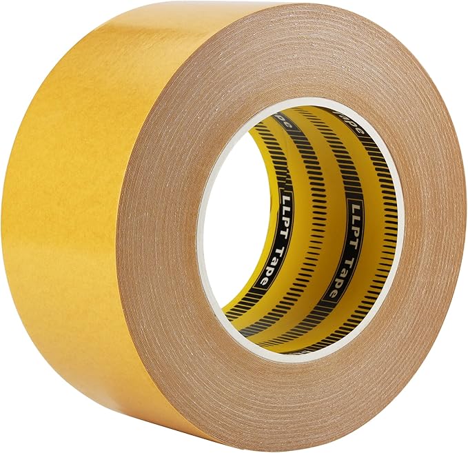LLPT Double Sided Tape for Woodworking Template and CNC Removable Residue Free 65mm x 108 Feet(WT262)