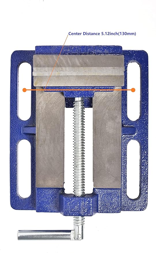 Rolin Vise Drill Press Vise 4 Inch Light Duty Workbench Tools