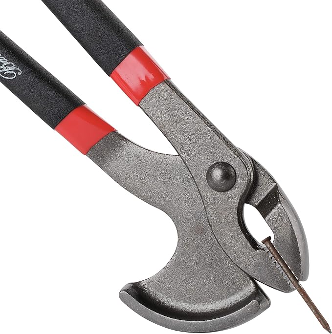 Bates- Nail Puller, Pliers, 11" Nail Remover Tool, Multi Tool, Hand Tools, Staple Puller, Carpenter Tools, Staple Remover, Trim Puller, Nail Remover, Nail Pliers, Cats Paw Nail Puller Tool