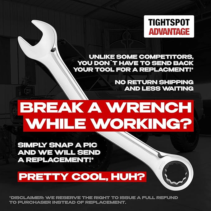 Jaeger 10 mm TIGHTSPOT Ratchet Wrench with Precision Movement and Hardened, Polished Steel for Projects with Metric Tight Spaces