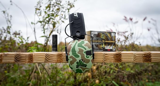 Walker's Razor Slim Ultra Low Profile Compact Design Adjustable Range Shooting Hunting Hearing Protection Electronic Earmuffs
