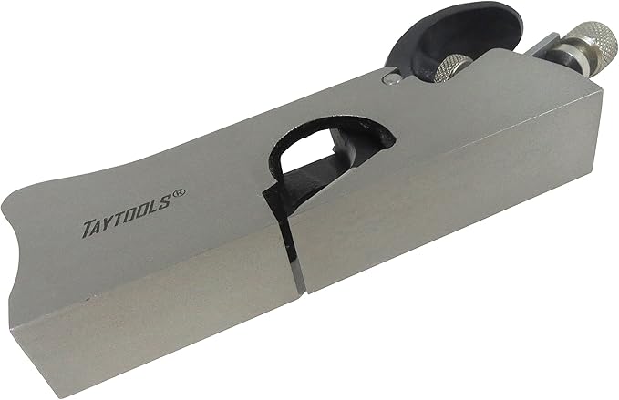 Taytools 469225 3-in-1 Shoulder Plane, Bullnose and Chisel Plane, Ductile Cast Iron, Precision Machined, 1 Inch Wide Blade