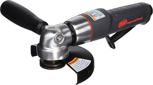 Ingersoll Rand 345MAX Air Angle Grinder/Cut-off Tool, 5" Wheel, 12,000 RPM, 0.88 HP, 5/8"-11 Thread, Rear Exhaust