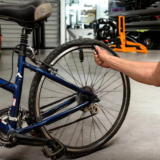 Bike Tire Levers ??Set of 4 Ultra-Strong Bicycle Tire Removal Tools | Ergonomic Easy-Grip, Interlocking Design | Road, MTB, Gravel & BMX Flat Repair Kit | Made in USA