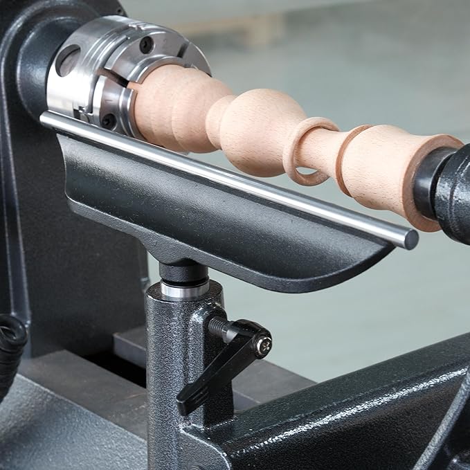 1" Dia Post with 5" Total Length for Wood Lathe Tool Rest Including Thread, M10X1.5 Thread