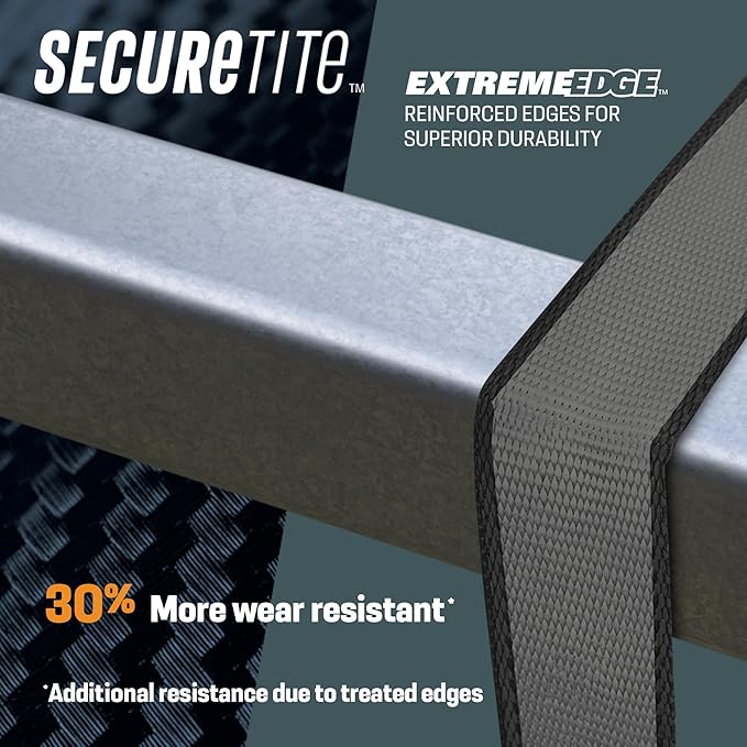 Secure Tite 1-1/2??x 20??Tie Down Ratchet Straps, Ratchet Tie Down Straps, Double J-Hook, 1667 lbs Working Load Limit, 5000 lbs Break Strength,(Pack of 16)