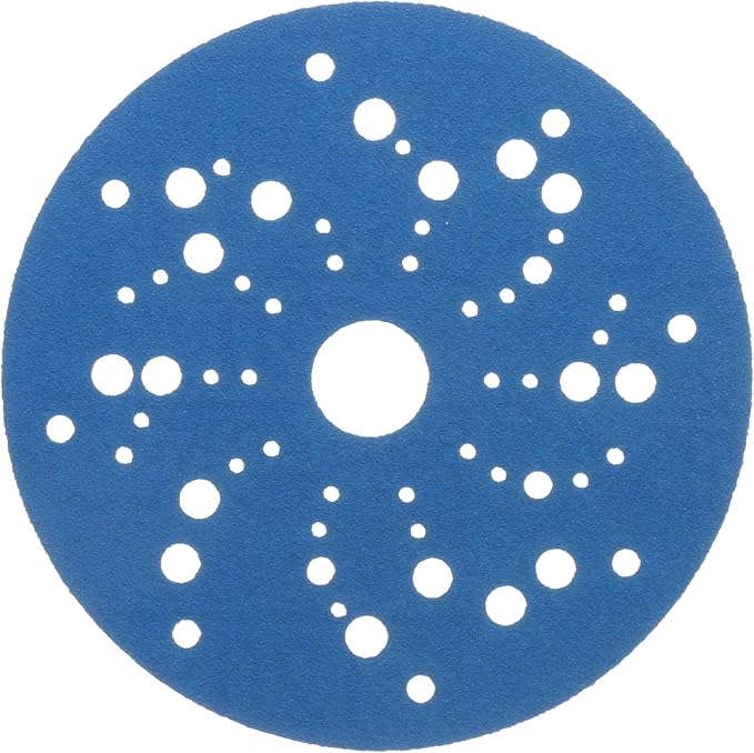 3M Hookit Blue Abrasive Disc Multihole 36159 (4PK)