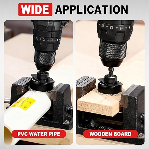 KATA 20PCS Hole Saw Kit, Hole Saw Set with 3/4"-6"(19-152mm) Saw Blades, Hole Saws Drill Bits Hole Cutter Kits with Storage Case, Holesaw Cutting for Soft Wood, Plywood, Drywall, PVC