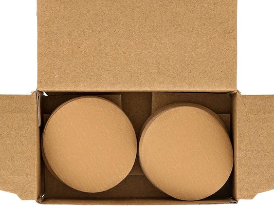 Dura-Gold Premium 2" Gold Hook & Loop Sanding Discs - 320 Grit (Box of 30) - High-Performance Extra Coarse Cut Abrasive Sandpaper Discs - for DA Sanders Drill, Sand Automotive Paint, Woodworking Wood