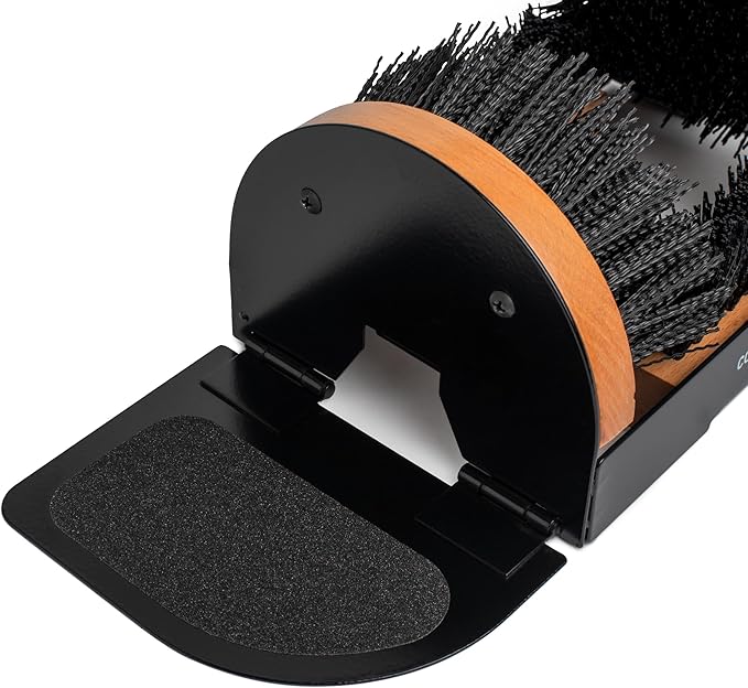 Cobbler's Choice Boot Scraper - Outdoor Shoe Scrubber Cleaner Brush - Weather Industrial - Heavy Duty