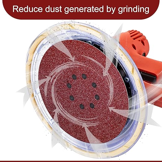 9 inch Sanding Discs 60 Grit 8 Holes Hook and Loop Sandpaper for Drywall Sander 60Pack