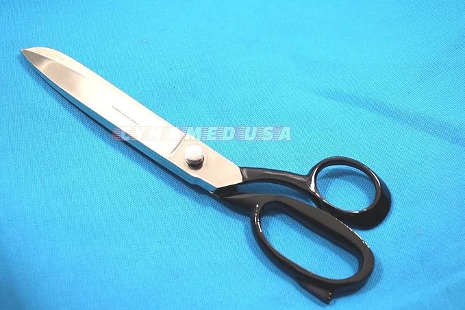 Premium Professional 12-Inch Heavy Duty Fabric Scissors ??Industrial Strength Stainless Steel Tailor Shears for Leather, Sewing, Dressmaking, Home, Office, and Artistic Use