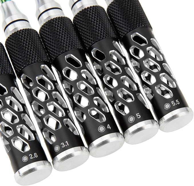 MEUS RACING RC Hex Screwdriver Nut Driver Tool Set for Axial 1/24 SCX24 Traxxas 1/18 TRX4M 1/18 1/24 RC Crawler Car (Type C)