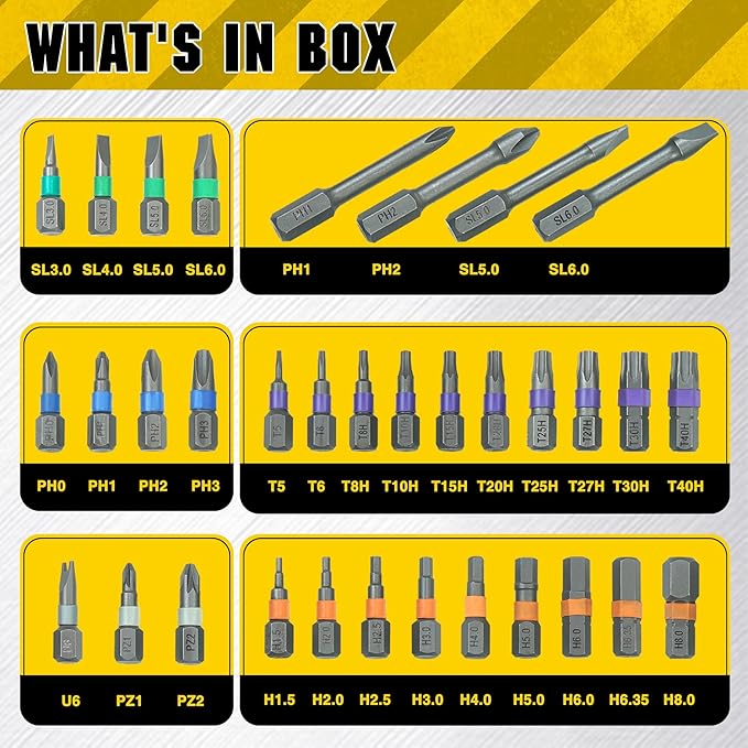34 In 1 Magnetic Screwdriver Set,Small Ratcheting Screwdriver Pocket Set For Craftsman,Screwdriver Bit Set With Tough Case,Screw Driver Set Kit,Men's Christmas Gifts