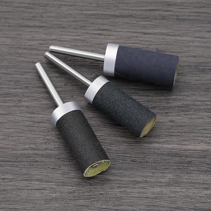 SING F LTD 10PCS Sandpaper Grinding Head Sanding Drums Sleeves Sandpaper Abrasive Wheel Woodworking Polishing Tool 180-7000 Grit
