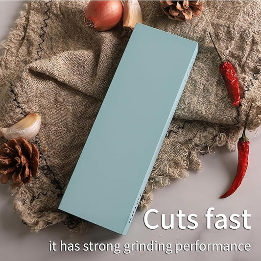 Whetstone Knife Sharpening Stone Cuts fast Splash and go No need to soak Medium Grit #1000 Knife Sharpener